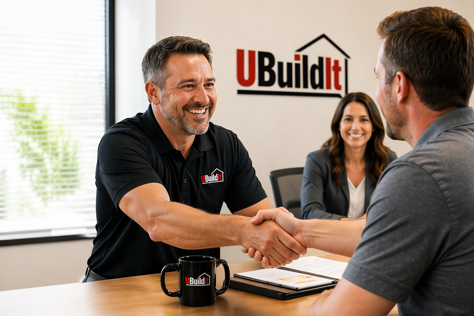 UBuildIt consultant meeting with clients